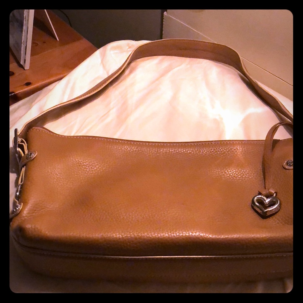 Brighton Tan leather shoulder bag